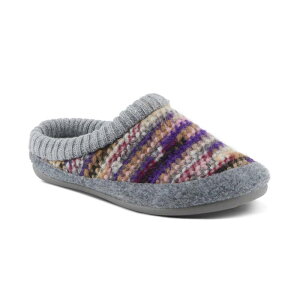 yz tNTX fB[X T_ V[Y Flexus by Spring Step Gelina Women's Wool Slippers Purple Multi