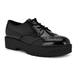 iCEFXg fB[X V[Y Xb|E[t@[ vbgtH[ IbNXtH[h Nine West Resttin Women's Platform Oxfords Black Patent ubN