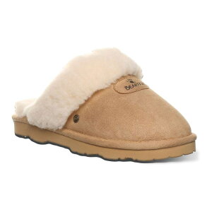 yz xApE fB[X T_ V[Y Bearpaw Effie Women's Plush Collar Slippers Iced Coffee