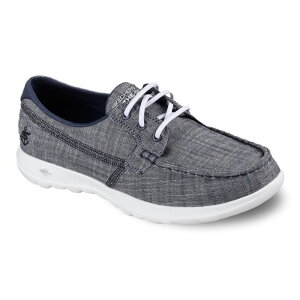 XPb`[Y fB[X V[Y SkechersR GOwalk Lite Isla Women's Boat Shoes Navy lCr[