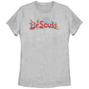 �A�j���L�����N�^�[ ���f�B�[�X �g�b�v�X T�V���c �O���t�B�b�N Licensed Character Juniors' Dr. Seuss Retro Characters Graphic Tee Athletic Heather �w�U�[