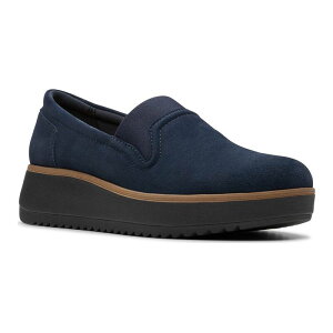 yz N[NX fB[X Xb|E[t@[ V[Y Clarks Zylah Sky Women's Suede Shoes Navy
