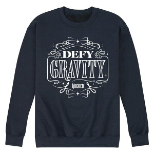 �A�j���L�����N�^�[ �����Y �g�b�v�X T�V���c �X�E�F�b�g �t���[�X Licensed Character Men's Wickedefy Gravity Crew Fleece Sweatshirt Navy �l�C�r�[
