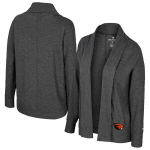 �R���V�A�� ���f�B�[�X �A�E�^�[ �j�b�g�E�Z�[�^�[ �J�[�f�B�K�� Women's Colosseum Charcoal Oregon State BeaversDash Cardigan Ors Charco �`���R�[��