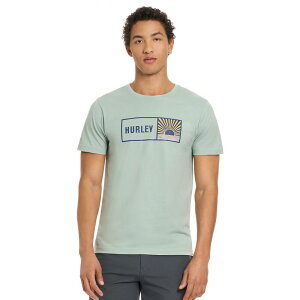 �n�[���[ �����Y �g�b�v�X T�V���c �O���t�B�b�N Men's Hurley Graphic Tee Muted Aloe