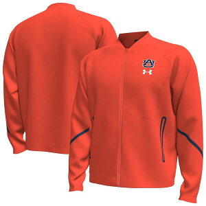 A_[A[}[ Y AE^[ WPbgEu] Men's Under Armour Orange Auburn Tigers Unstoppable Full-Zip Bomber Jacket Aub Orange IW