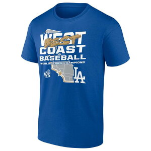 �A���u�����f�b�h �����Y �g�b�v�X T�V���c Unbranded Men's Los Angeles Dodgers MLB 2024 World Series Champions Hometown Shut Out-Shirt Lad Blue �u���[