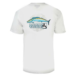 �t�b�N�A���h�^�b�N�� �����Y �g�b�v�X T�V���c Hook & Tackle Wahoo Dreams Premium T-shirt White �z���C�g