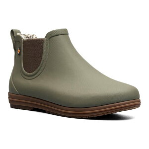 yz {OX fB[X u[cECu[c V[Y Bogs Sweetpea II Women's Plush Waterproof Chelsea Rain Boots Dark Green