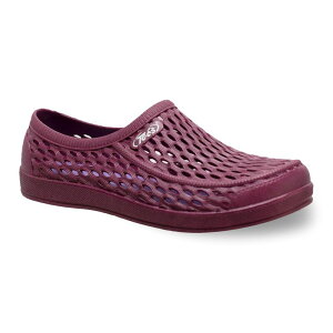 �A�h�e�b�N ���f�B�[�X �V���[�Y �T���_�� AdTec Relax Aqua Tecs Women's Garden Shoes Purple �p�[�v��