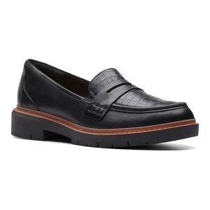 yz N[NX fB[X Xb|E[t@[ V[Y Clarks Westlynn Ayla Women's Leather Loafers Black
