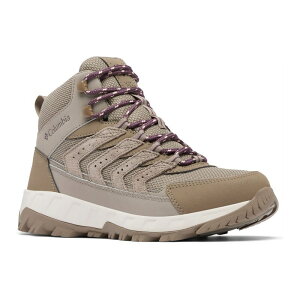 RrA fB[X V[Y Xj[J[ Columbia Strata Women's Waterproof Trail Shoes Kettle Blush Rose ubV