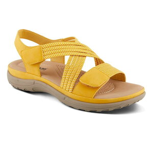 tNTX fB[X V[Y T_ Flexus by Spring Step Crossbeam Women'sport Sandals Yellow CG[
