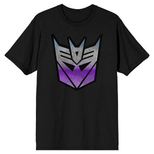 yz CZX LN^[ Y TVc gbvX Men's Transformers Decepticons Short Sleeve Graphic T-Shirt Black