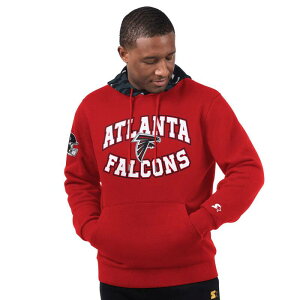 �X�^�[�^�[ �����Y �g�b�v�X T�V���c �p�[�J�[ Men'startered Atlanta Falcons Thursday Night Gridiron Pullover Hoodie Fal Red ���b�h