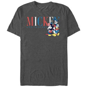 yz fBYj[ Y TVc gbvX Disney's Mickey Mouse And Friends Americana Men's Graphic Tee Charcoal Heather