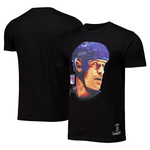 �~�b�`�F��&�l�X �����Y �g�b�v�X T�V���c Men's Mitchell & Ness Mark Messier Black New York Rangers Big Face T-Shirt Ran Black �u���b�N