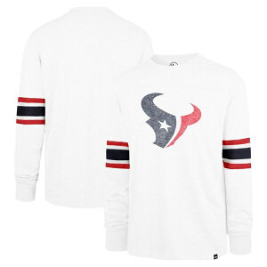 �t�H�[�e�B�Z�u���u�����h �����Y �g�b�v�X T�V���c 47 Brand Men's '47 White Houston Texans Gridiron Premier Brex Long Sleeve T-Shirtxs White �z���C�g