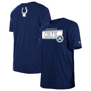 yz j[G Y TVc gbvX Men's New Era Navy Indianapolis Colts 3rd Down Domestic T-Shirt Clt Navy