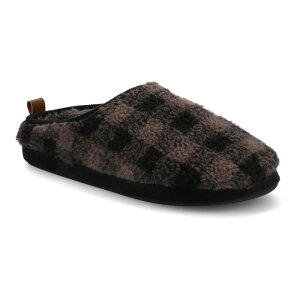 【送料無料】 バンス メンズ サンダル シューズ Vance Co. Roland Fleece Shearling Men's Slide Slippers Black