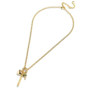 �E�F�A �o�C �G���� �A���h���[�Y ���f�B�[�X �A�N�Z�T���[ �l�b�N���X�E�`���[�J�[�E�y���_���g�g�b�v ���[�X WEAR by Erin Andrews Los Angeles Rams Charm Necklace Lar Multi �}���`�J���[