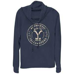 �A�j���L�����N�^�[ ���f�B�[�X �g�b�v�X T�V���c �v���X�T�C�Y �O���t�B�b�N Licensed Character Plusize Yellowstone Wear The Brand Cowlneck Graphic Lightweight Long Sleeve Navy �l�C�r�[