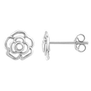 Aleure Precioso ���f�B�[�X �A�N�Z�T���[ �s�A�X�E�C�������O Aleure Precioso Rose Stud Earringsterling
