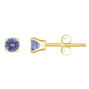 yz Celebration Gems fB[X sAXECO ANZT[ Celebration Gems 14k Gold 3 mm Round Tanzanite Stud Earrings 14k Gold