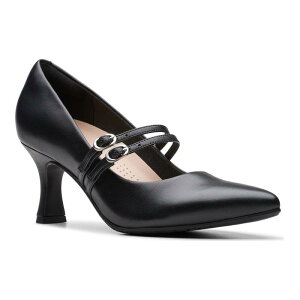 N[NX fB[X V[Y pvX U[ Clarks Kataleyna Joy Women's Leather Dresshoes Black ubN