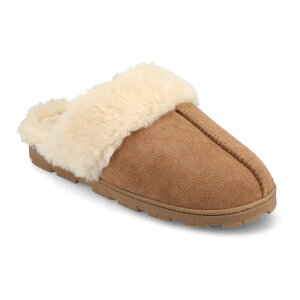 yz Wl RNV fB[X T_ V[Y Journee Collection Kalli Women's Slip-On Scuff Slippers Tan