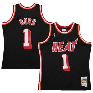 �~�b�`�F��&�l�X �����Y �g�b�v�X T�V���c �W���[�W�[ Men's Mitchell & Ness Chris Bosh Black Miami Heat 2013/14 Hardwood Classicswingman Jersey Hea Black �u���b�N