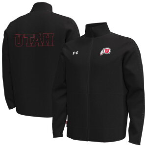 A_[A[}[ Y AE^[ WPbgEu] Men's Under Armour Black Utah Utes Command Full-Zip Jacket Ute Black ubN