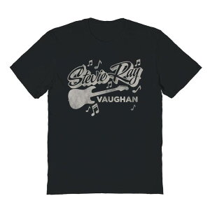 �A�j���L�����N�^�[ �����Y �g�b�v�X T�V���c �O���t�B�b�N Licensed Character Men'stevie Ray Vaughn Strat With NotesRV Graphic Tee Black �u���b�N