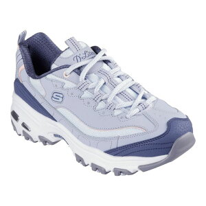 �X�P�b�`���[�Y ���f�B�[�X �V���[�Y �X�j�[�J�[ Skechers D'Lites Women'shoes Blue Leather Manmade �u���[