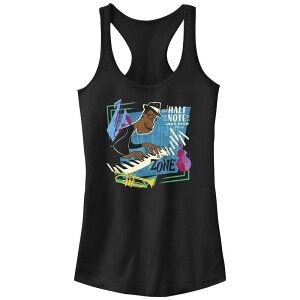 yz fBYj[ sNT[ fB[X TVc gbvX Disney / Pixar's Soul Joe Gardner In The Zone Juniors' Racerback Tank Top Black