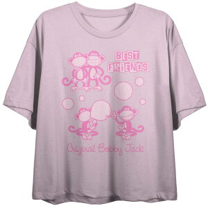 �A�j���L�����N�^�[ ���f�B�[�X �g�b�v�X T�V���c Licensed Character Juniors' Bobby Jack Best Friendshort Sleeve Tee Purple �p�[�v��