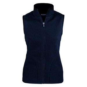yz Jb^[AhobN fB[X WPbgEu] AE^[ Cutter & Buck Cascade Eco Sherpa Fleece Womens Vest Navy Blue