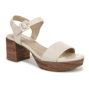 【送料無料】 ライフストライド レディース パンプス シューズ LifeStride Rhythmn Women's Platform Strappy Sandal Cream Beige