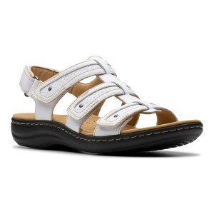 yz N[NX fB[X T_ V[Y Clarks Laurieann Ivy Women's Leather Sandals White