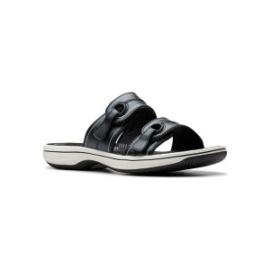 yz N[NX fB[X T_ V[Y Clarks Breeze Maye Cloudstepper Women's Flip Flop Sandals Black