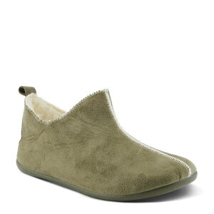 yz tNTX fB[X T_ V[Y Flexus by Spring Step Sayge Women's Bootie Slippers Green