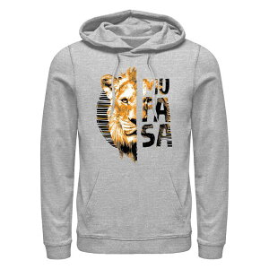 �f�B�Y�j�[ �����Y �g�b�v�X T�V���c �p�[�J�[ �O���t�B�b�N Disney's Mufasa The Lion King Head Portrait Men's Graphic Hoodie Athletic Heather �w�U�[