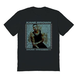 �A�j���L�����N�^�[ �����Y �g�b�v�X T�V���c �O���t�B�b�N Licensed Character Men's Kane Brown DOD Tour Water Graphic Tee Black �u���b�N
