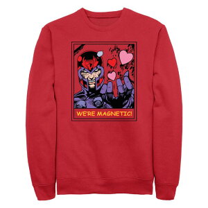 }[x Y gbvX TVc t[X OtBbN Men's Marvel X-Men Magneto We're Magnetic Graphic Fleece Red bh