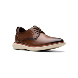 yz N[NX Y IbNXtH[h V[Y Clarks Brantin Plain Men's Leather Casual Shoes Brown