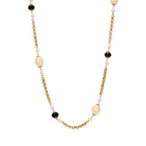 1928 fB[X ANZT[ lbNXE`[J[Ey_ggbv [X 1928 Gold Tone Blue Glass Faux Pearl Necklace Blue u[