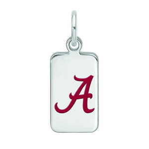 yz SA[g fB[X uXbgEoOEANbg ANZT[ LogoArt Sterling Silver Alabama Enamel Tag Pendant Sterling Silver