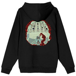 �A�j���L�����N�^�[ �����Y �g�b�v�X T�V���c �p�[�J�[ �O���t�B�b�N Licensed Character Men's Oblivion Rouge War Graphic Hoodie Black �u���b�N
