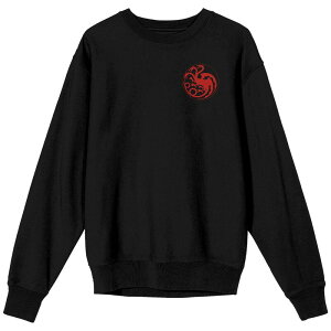 �A�j���L�����N�^�[ �����Y �g�b�v�X T�V���c �O���t�B�b�N Licensed Character Men's House Of The Dragon The Blood Of The Dragon Long Sleeve Graphic Tee Black �u���b�N