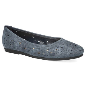 �C�[�W�[�X�g���[�g ���f�B�[�X �V���[�Y �T���_�� Easy Street Jackie Women's Ballet Comfort Flats Navy �l�C�r�[